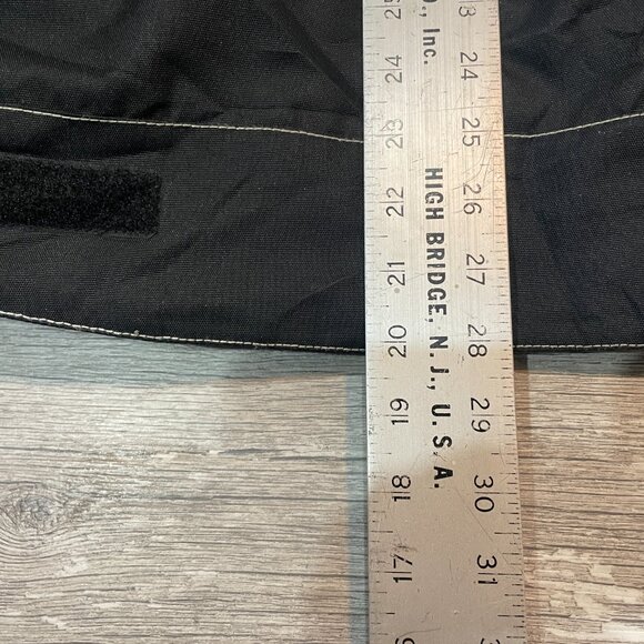 VTG Pure Polaris men's snowmobile jacket in black and blue nylon Mens M - Picture 9 of 9